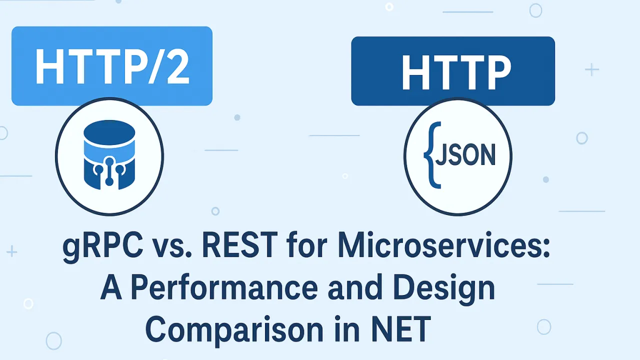 gRPC vs. REST for Microservices: A Performance and Design Comparison in .NET