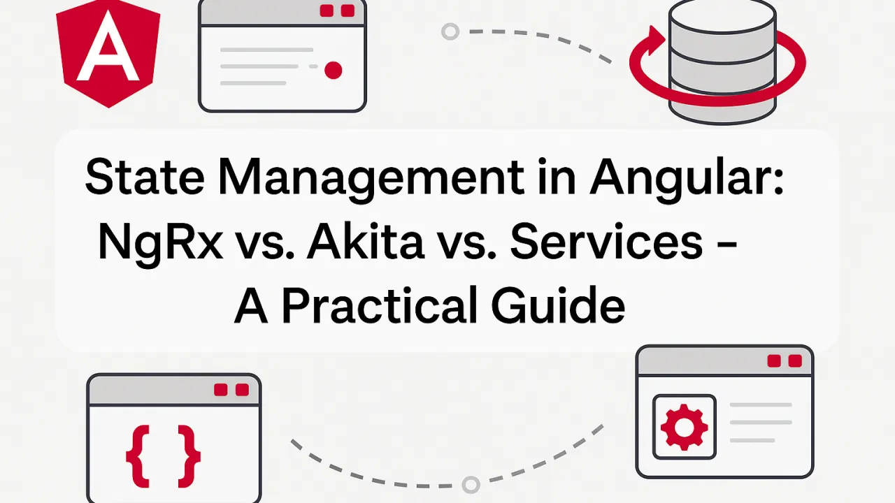 State Management in Angular: NgRx vs. Akita vs. Services — A Practical Guide
