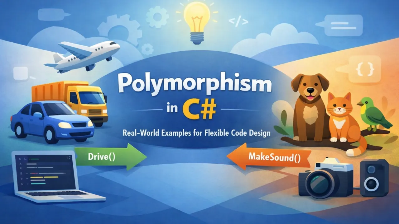 Polymorphism in C#: Real-World Examples for Flexible Code Design