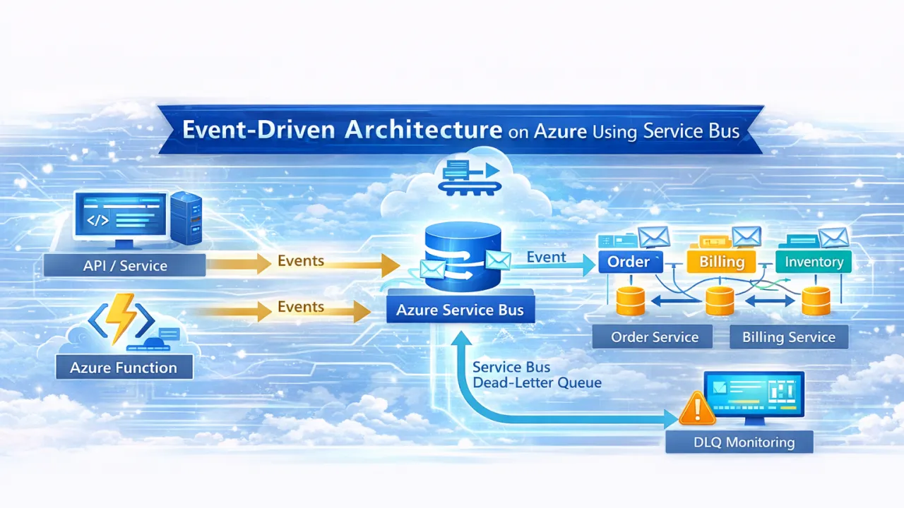 Event-Driven Architecture on Azure Using Service Bus