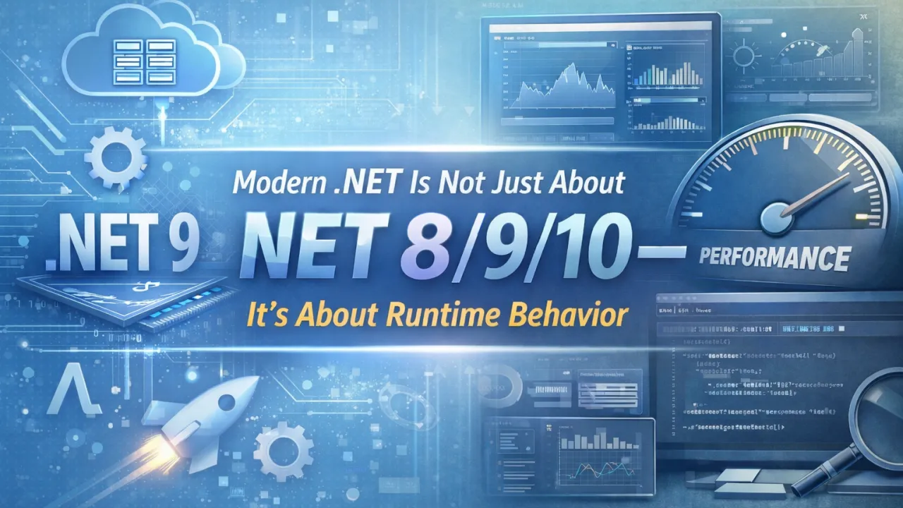 Modern .NET Is Not Just About .NET 8/9/10 – It’s About Runtime Behavior
