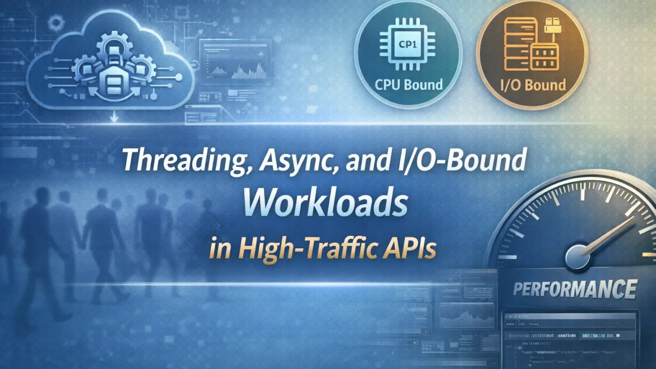 Threading, Async, and I/O-Bound Workloads in High-Traffic APIs