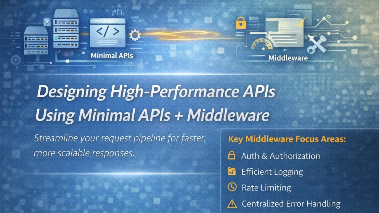 Designing High-Performance APIs Using Minimal APIs + Middleware