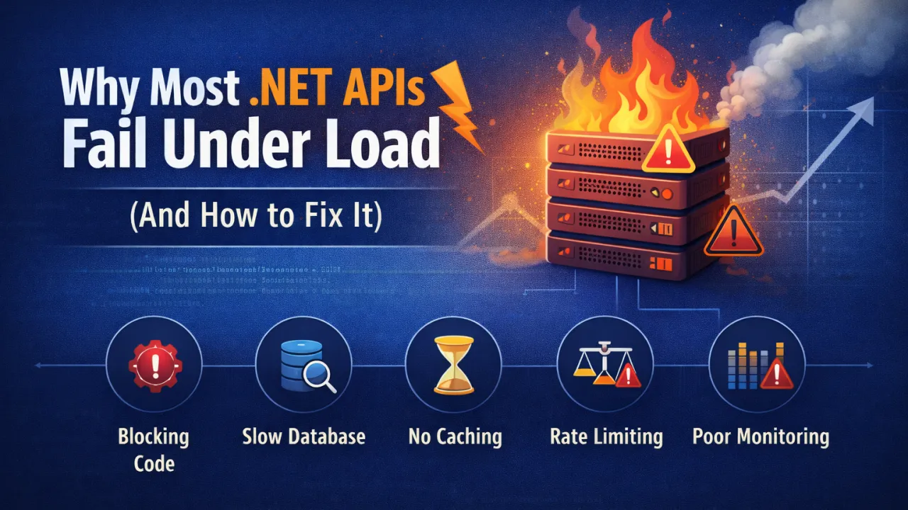 Why Most .NET APIs Fail Under Load (And How to Fix It)