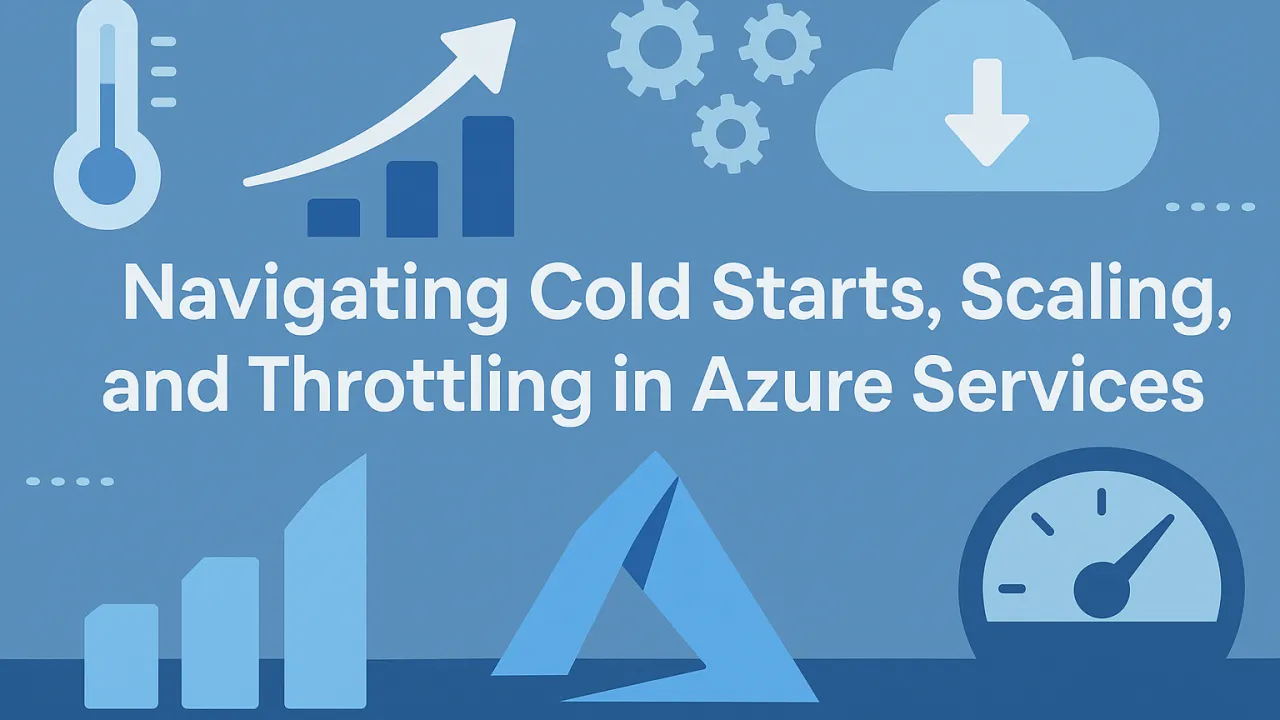 Navigating Cold Starts, Scaling, and Throttling in Azure Services